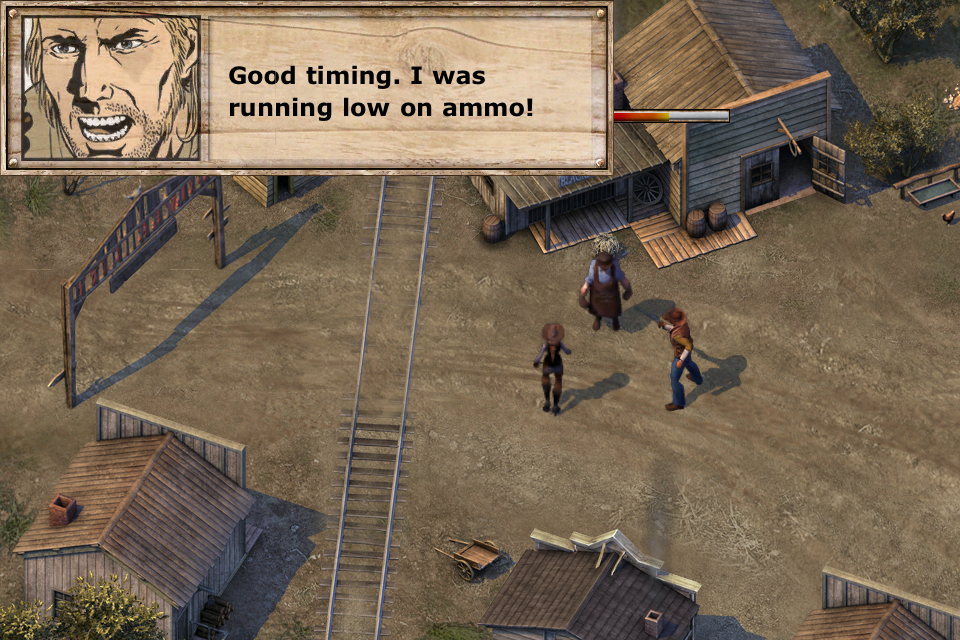 Screenshot Cowboys & Aliens – Silver City Defense Screenshot Cowboys & Aliens – Silver City Defense